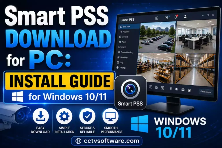 Smart PSS Download for PC: Install Guide for Windows 10/11