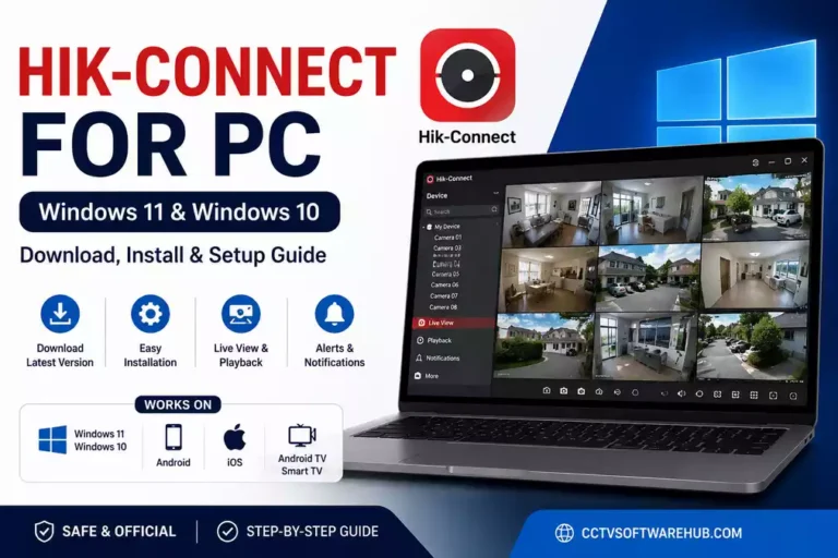 Hik-Connect for PC: Download & Install on Windows 11/10