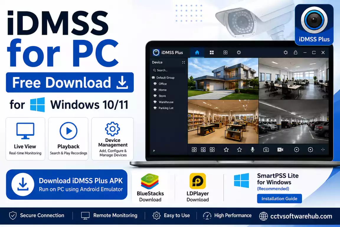 iDMSS for PC download for Windows 10 and 11